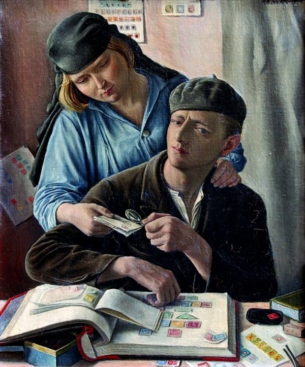Francois Barraud Le Philateliste